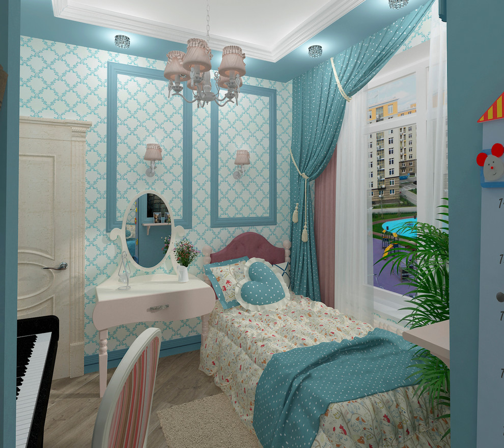 Обложка проекта: Детская квартиры в Новой Москве в стиле современной классики