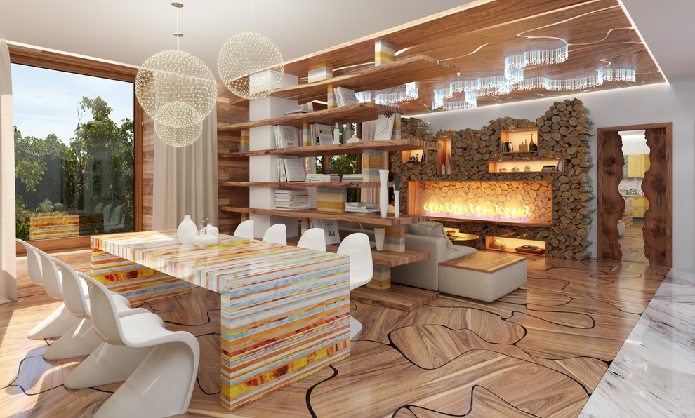 Городская квартира в стиле шале