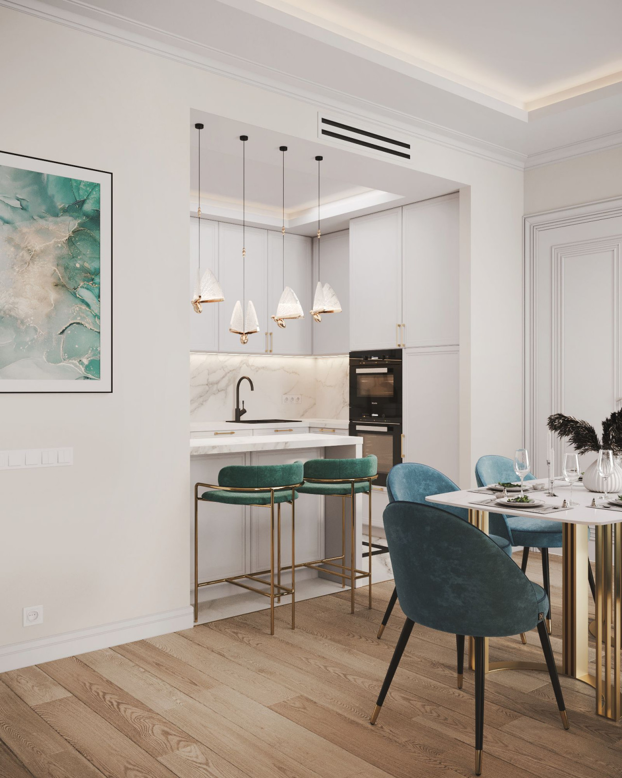 Квартира для молодой пары ученых