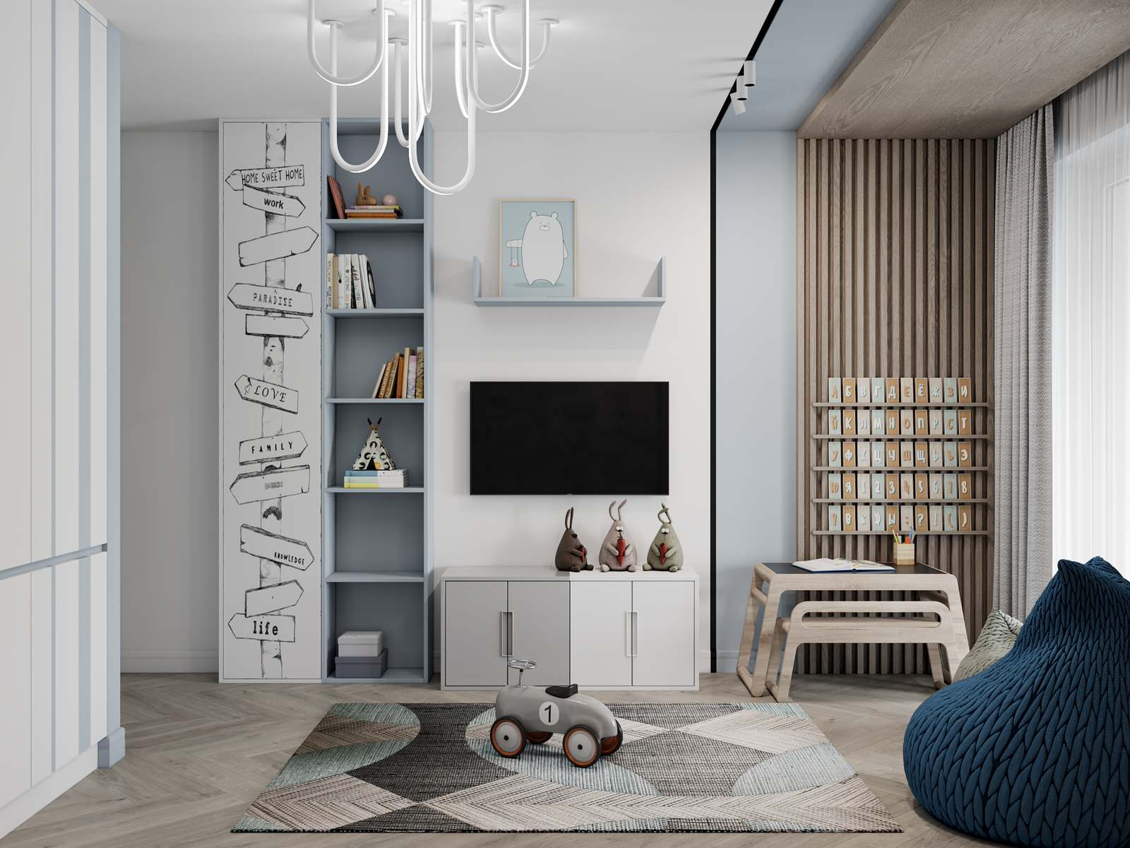 Дизайн трёхкомнатной квартиры на Смоленской улице | Санкт-Петербург | Россия |