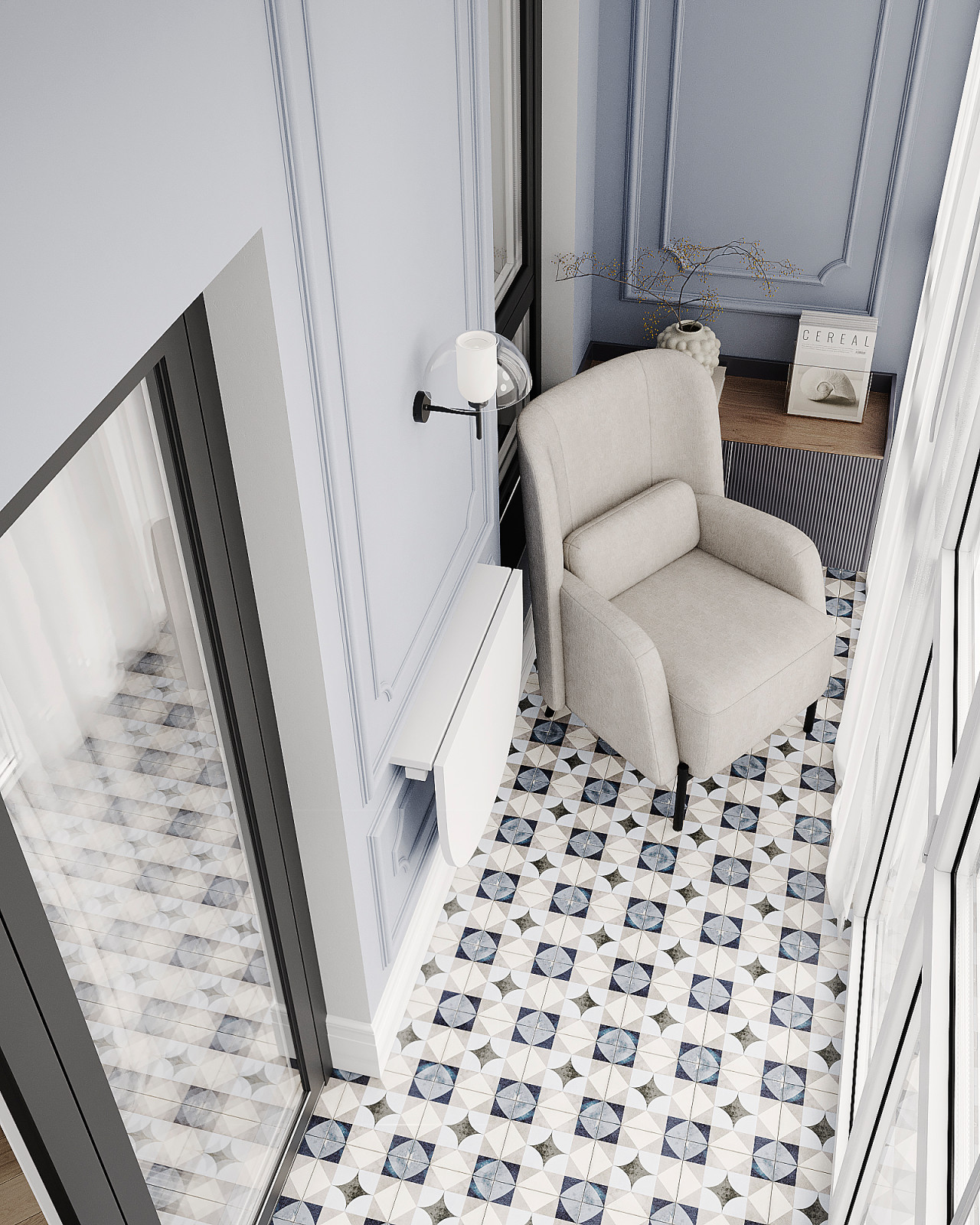 Дизайн проект квартиры в ЖК "Манхэттен"