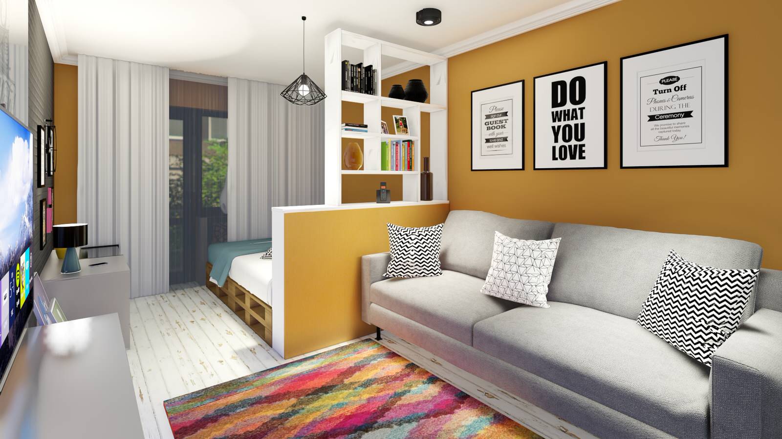 1-комнатная квартира молодой пары