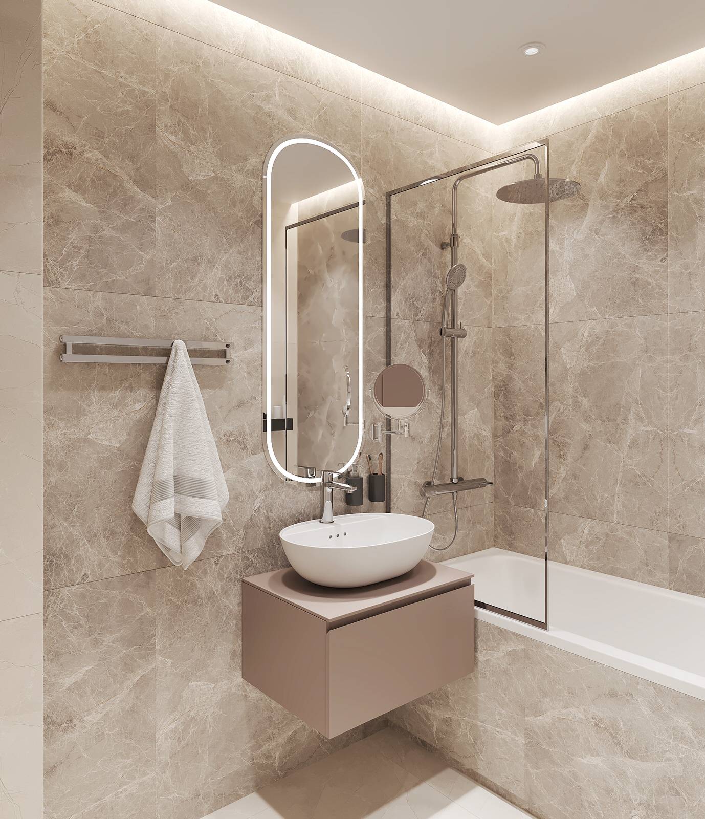 Обложка проекта: ЖК Северная звезда,33м2