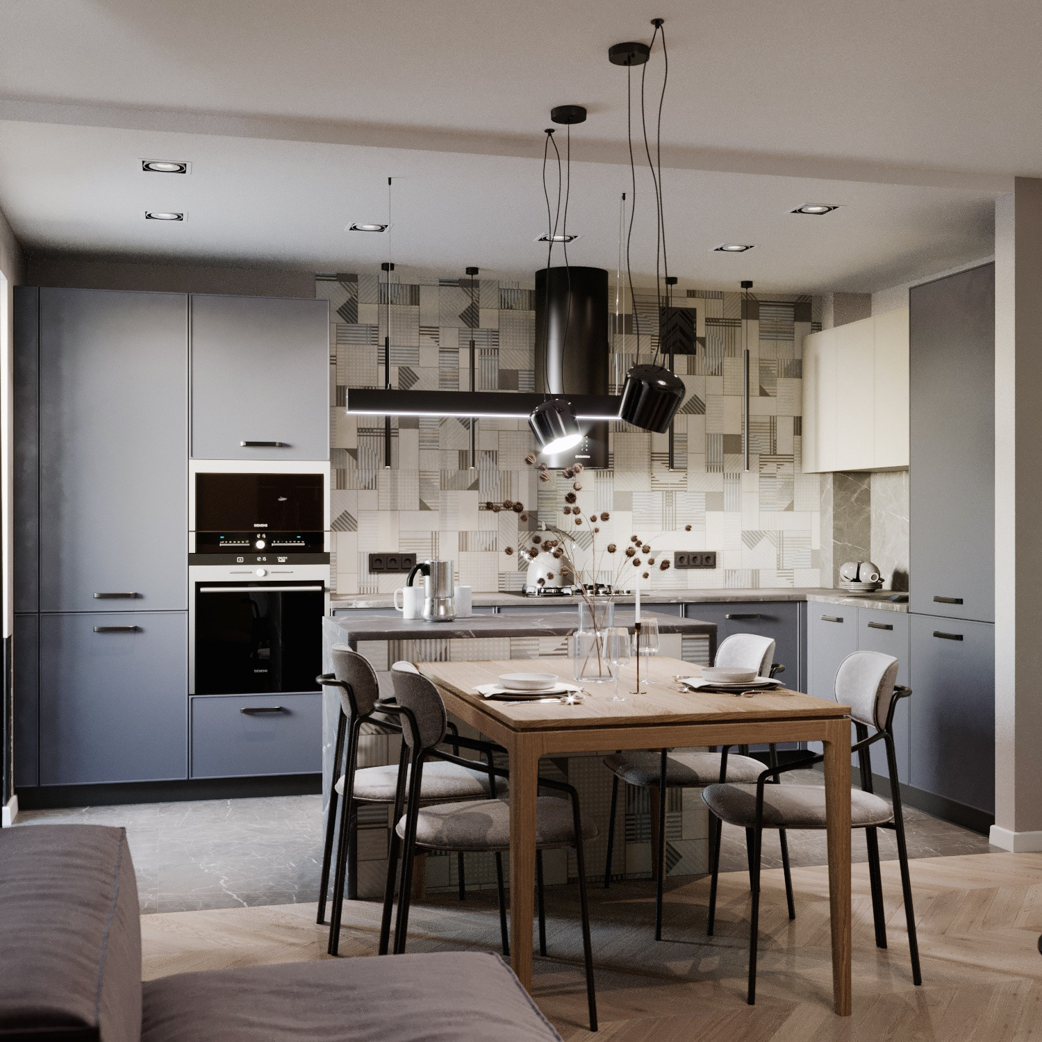 Кухня-гостиная