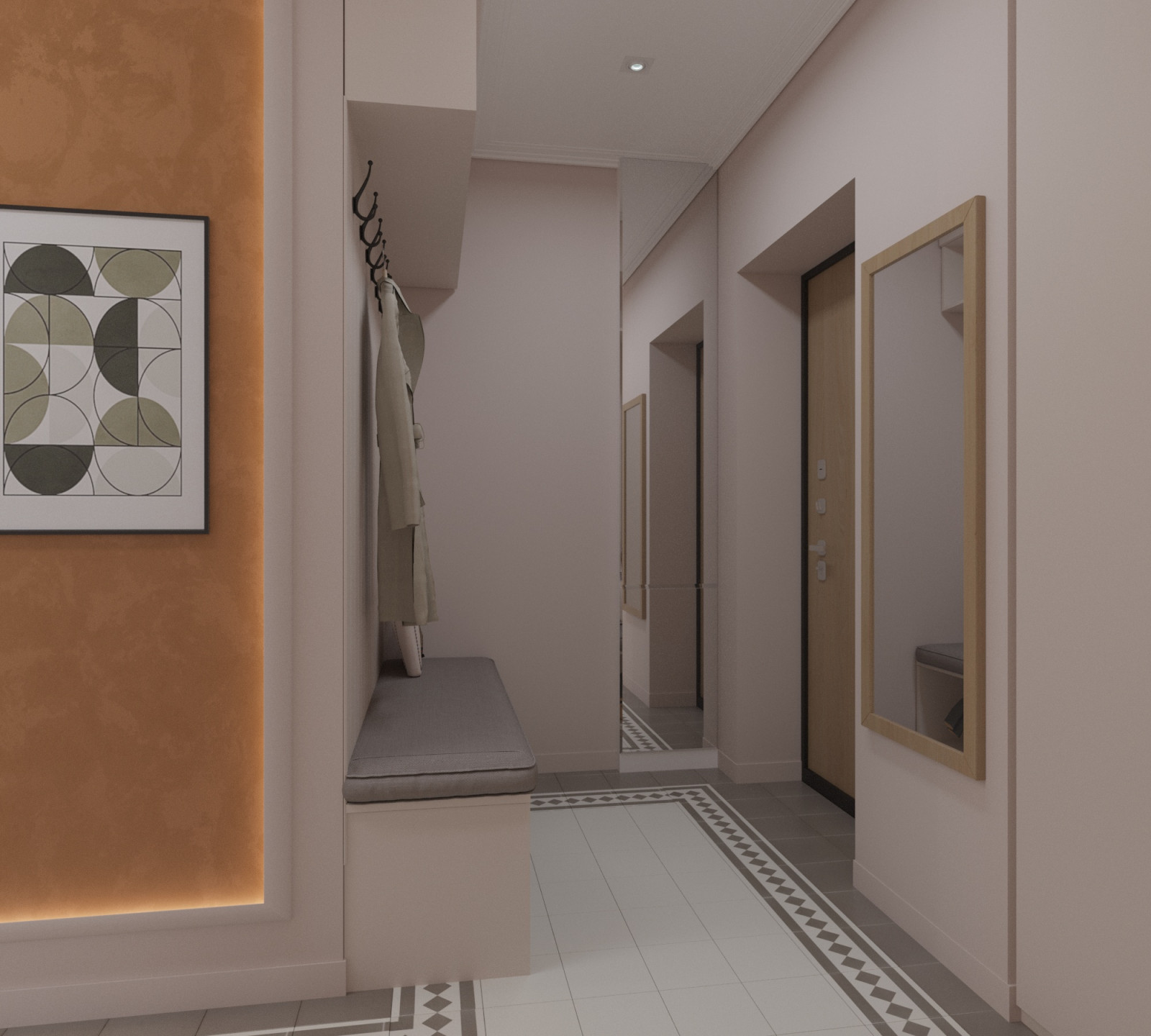 Обложка проекта: Квартира ул.Азина 86кв.м.