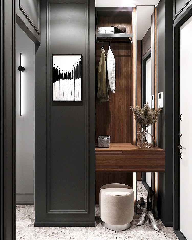 Дизайн-проект 2-х комнатной квартиры в ЖК Маяк, г. Химки