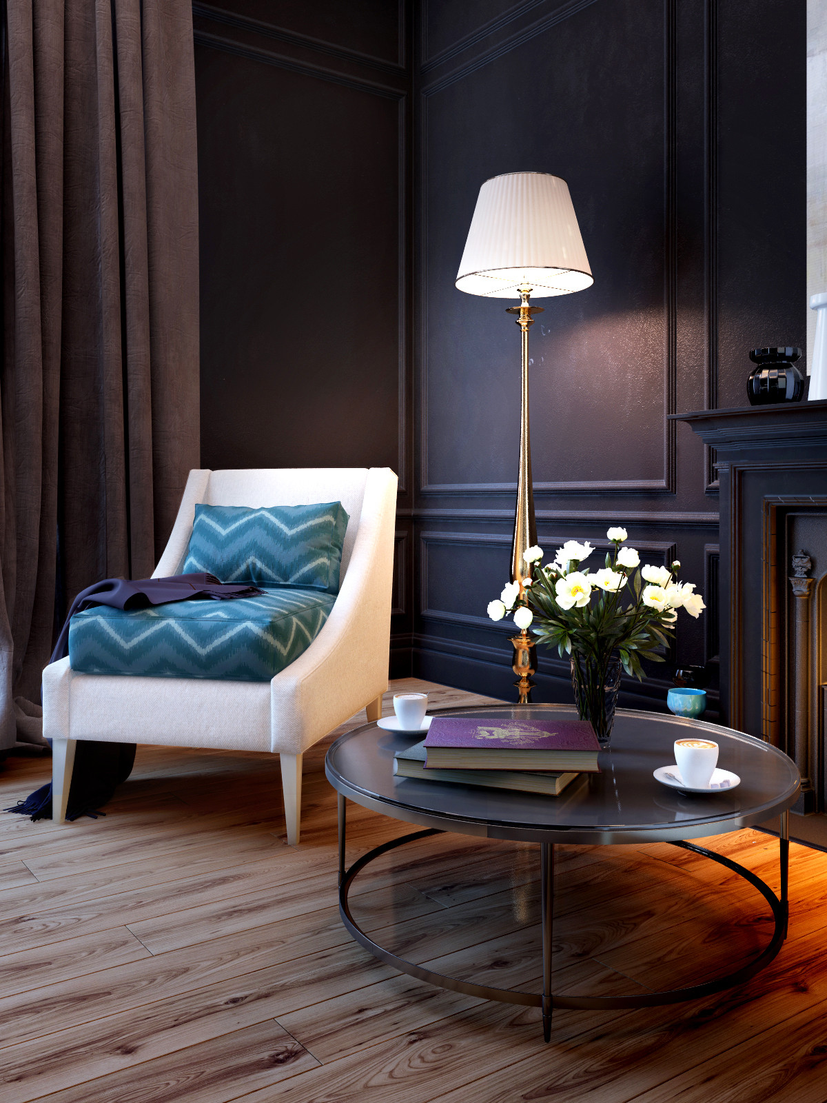 Спальня в классическом стиле