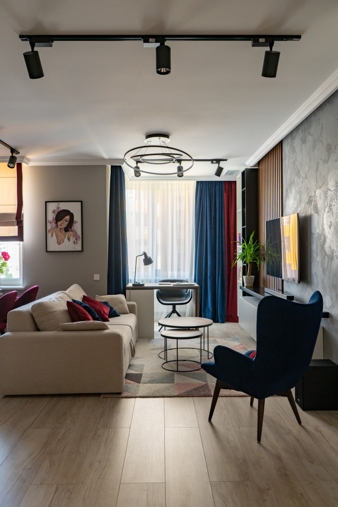 Дизайн интерьера трехкомнатной квартиры в г. Видное