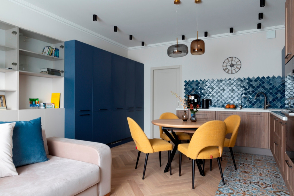 Обложка проекта: Квартира, ул. Михайлова, фото реализованного проекта