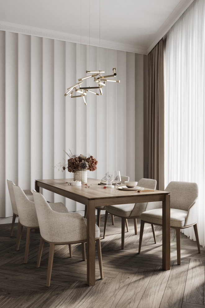 Дизайн интерьера квартиры в жилом комплексе "Сердце Столицы"