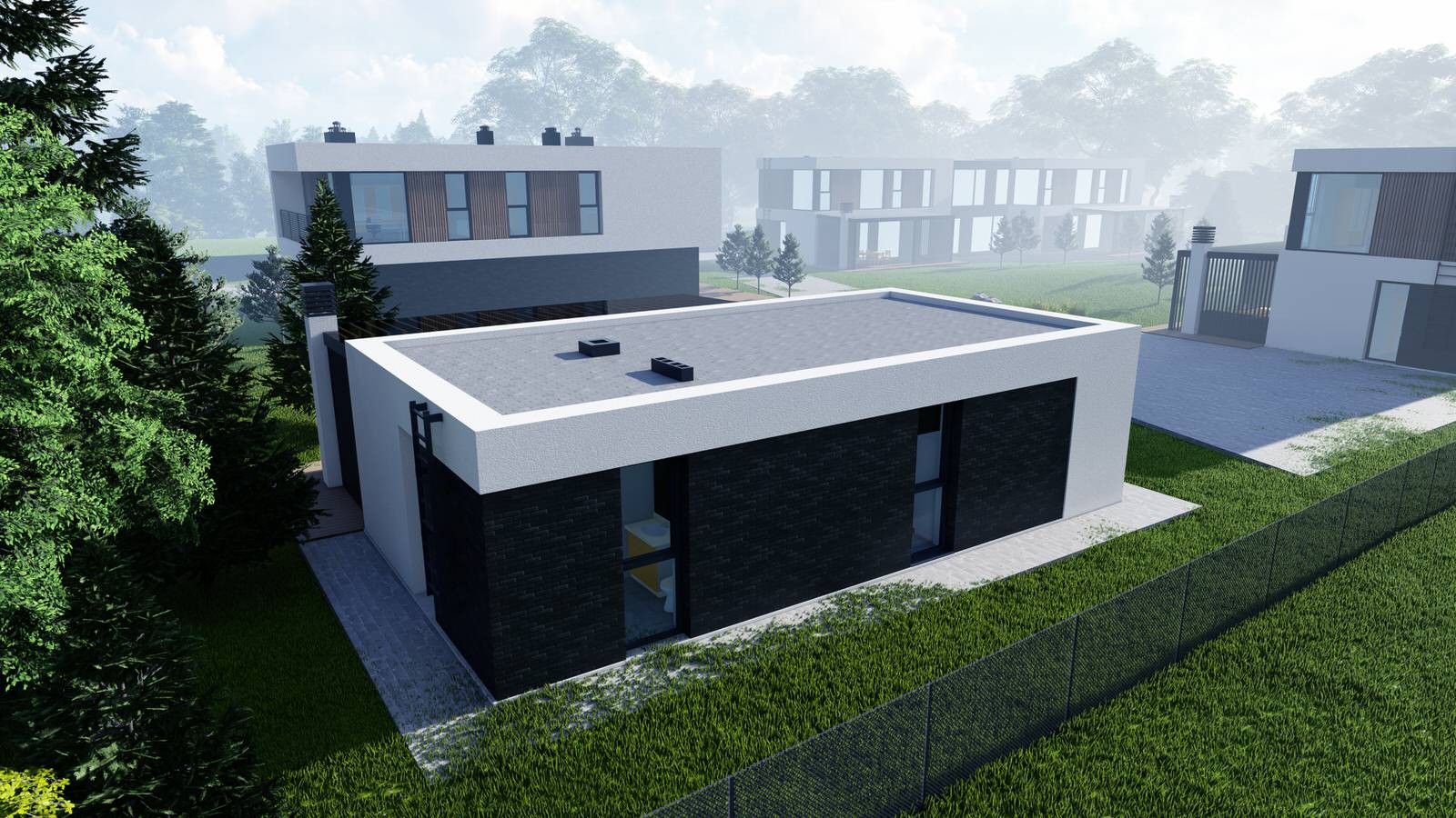 Обложка проекта: Complex of modern houses Ust-Kachka