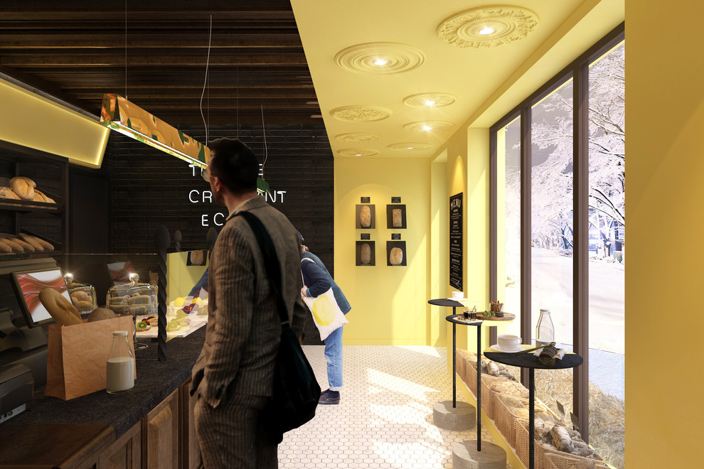 Обложка проекта: Дизайн интерьера кафе-пекарни в Терволово