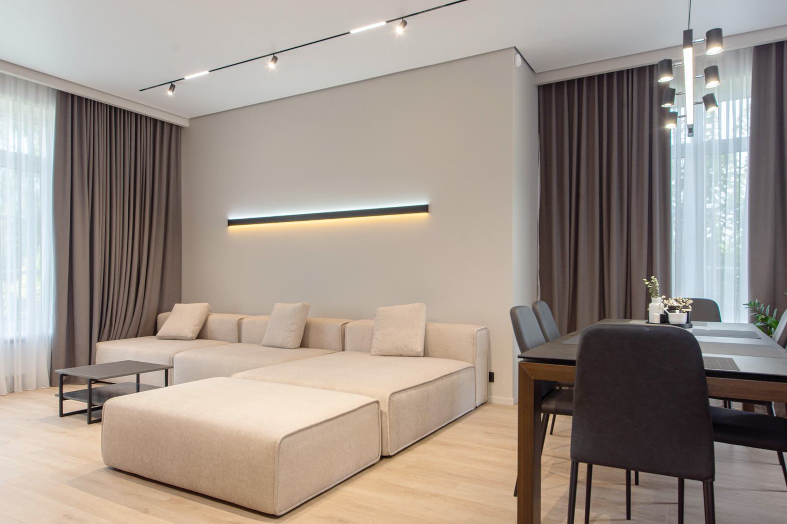 Дизайн интерьера в частном доме Орехово Зуево