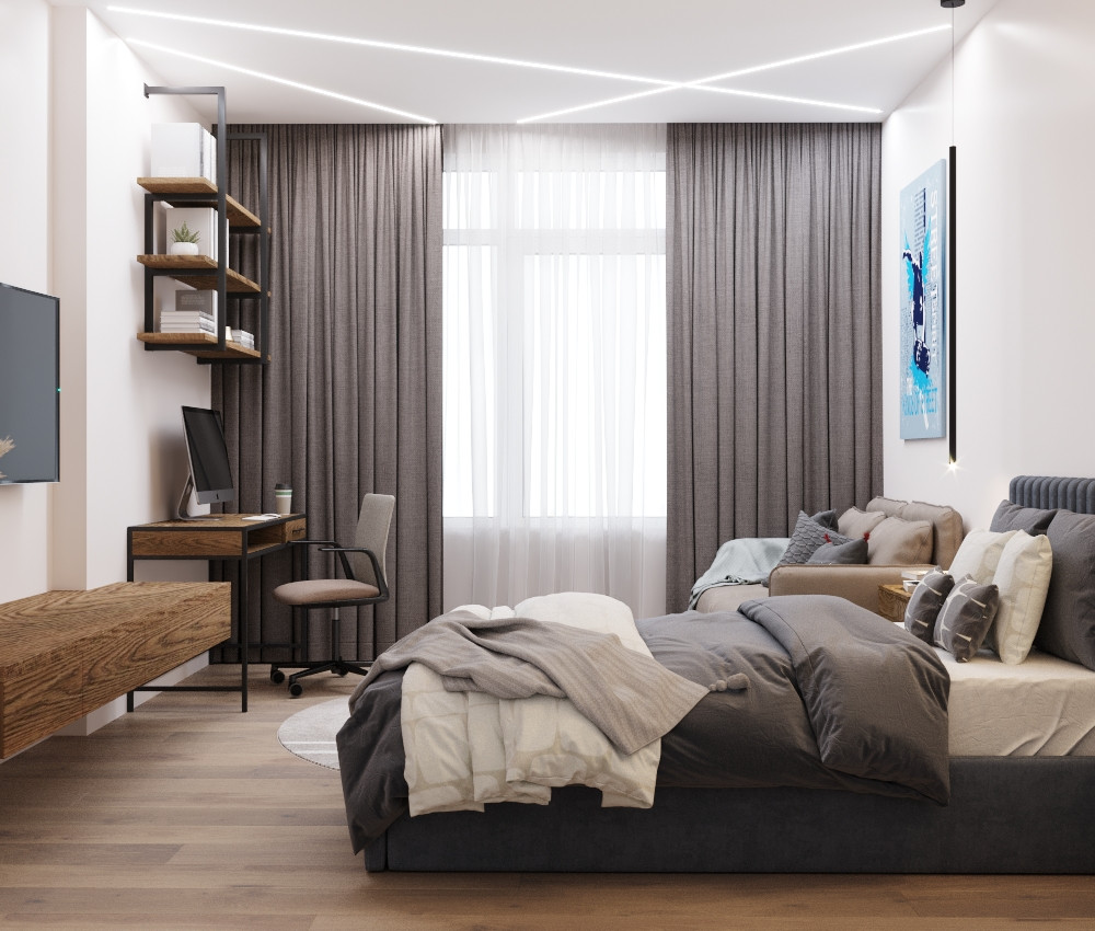 Дизайн интерьера квартиры, ЖК Болконский