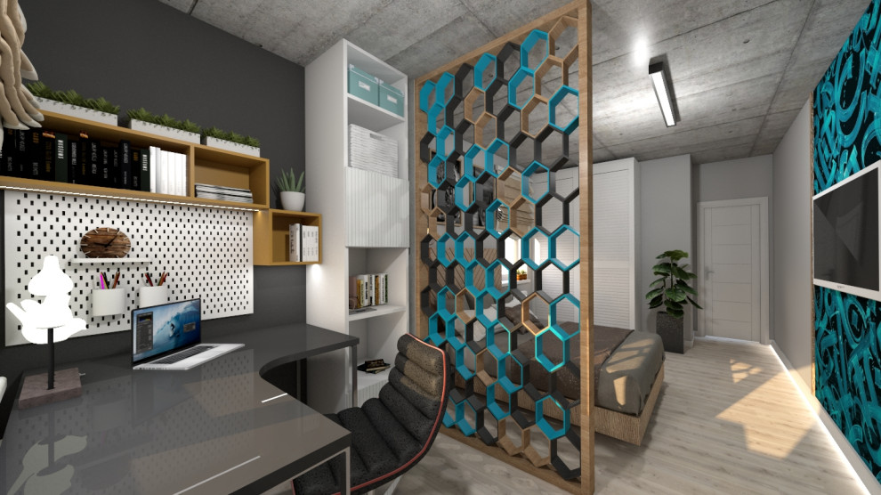 Дизайн проект 3-х комнатной квартиры "Пифагор"