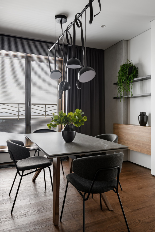 Брутальная трехкомнатная квартира 90 кв.м. с видом на реку