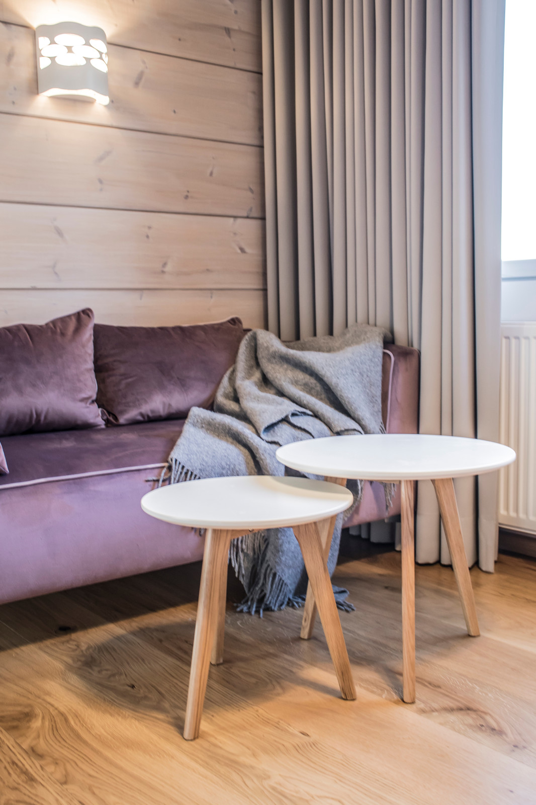 Inside a Wooden House