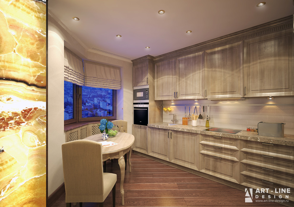 Трехкомнатная квартира в стиле "Легкая классика".