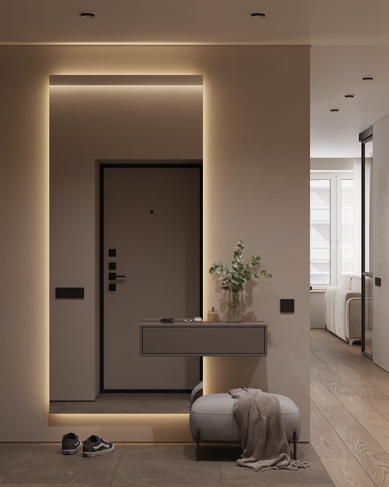 Дизайн-проект квартиры  105 м2 г,Ярославль