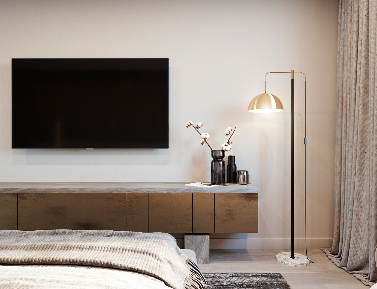 Проект интерьера в современном стиле для современной семьи