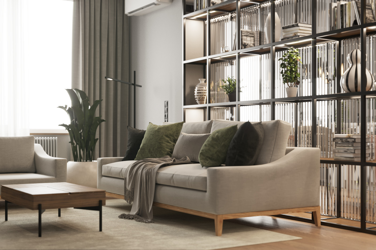 Проект интерьера квартиры "CREAM"