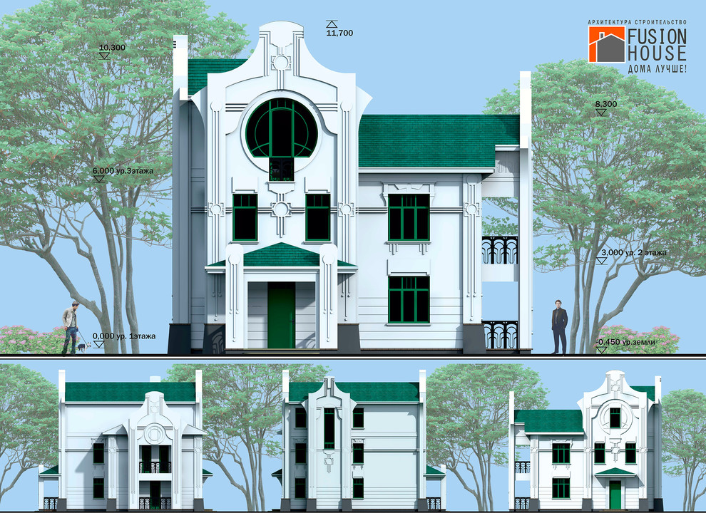 загородный дом "Ар Нуво"