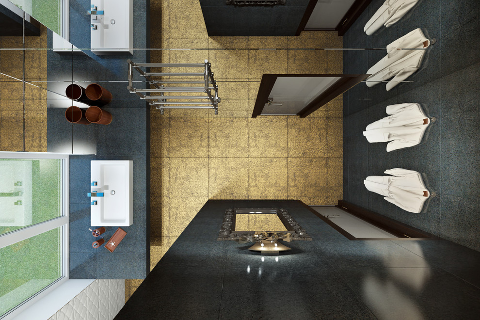 Ванная с окном