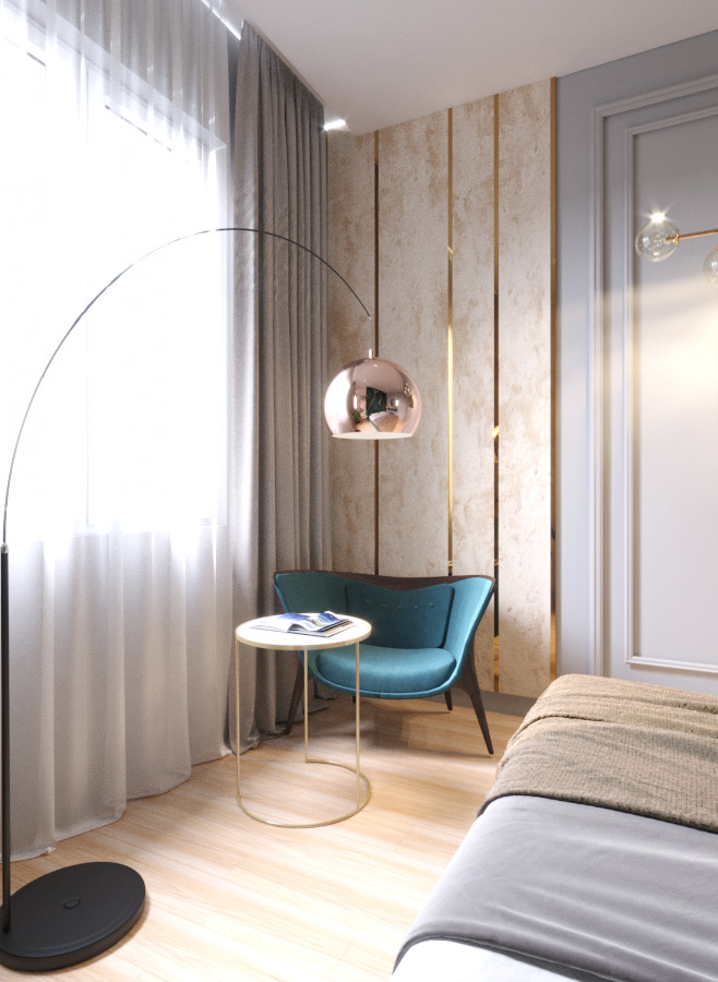 Спальня в современном стиле