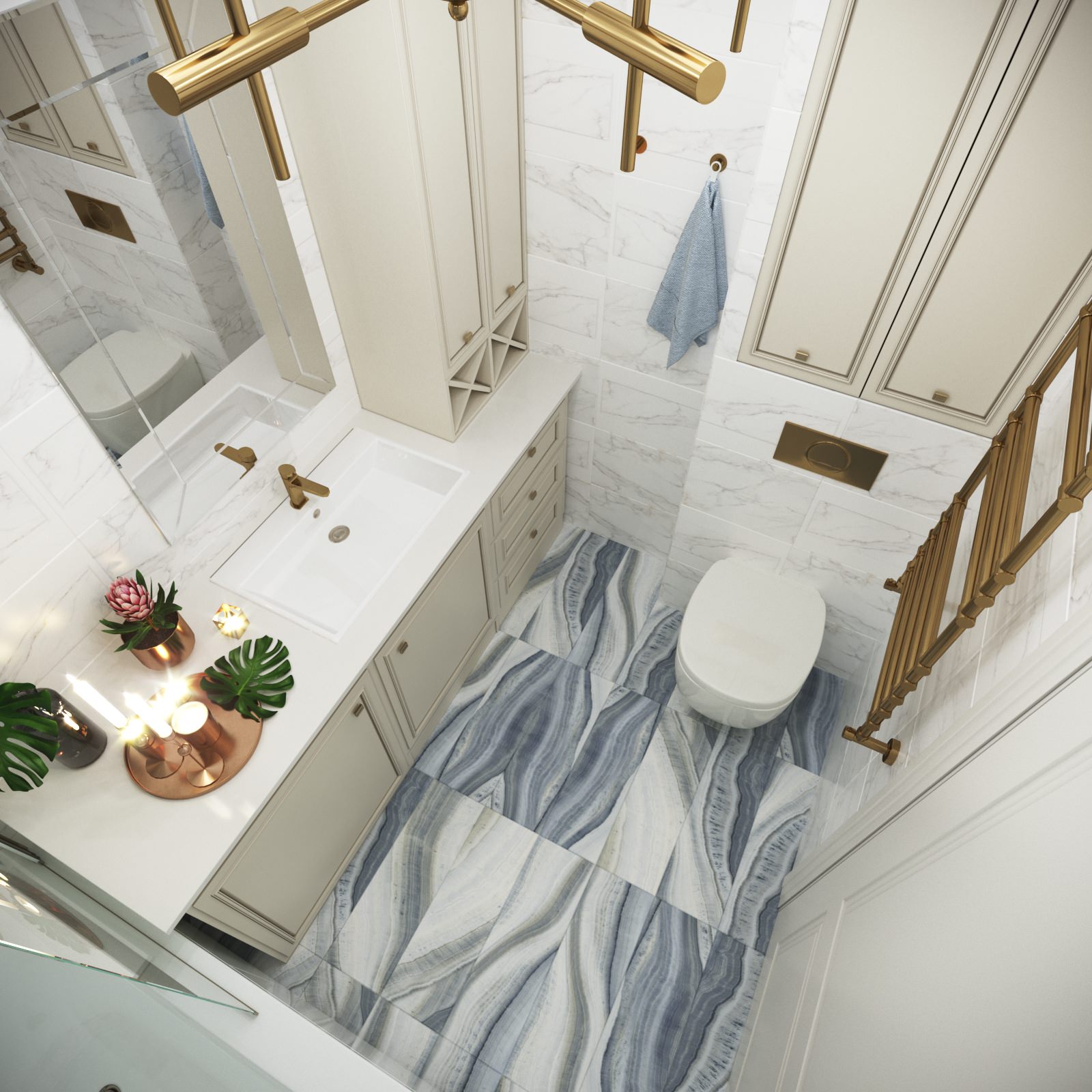 Интерьер для молодой семьи "Полет фантазий"