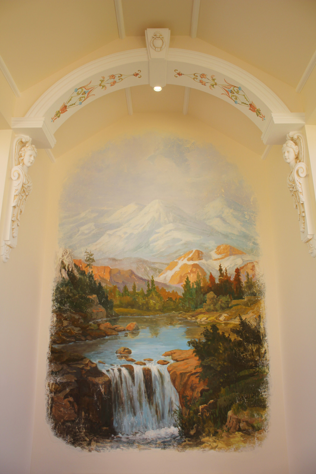 Роспись в ванной