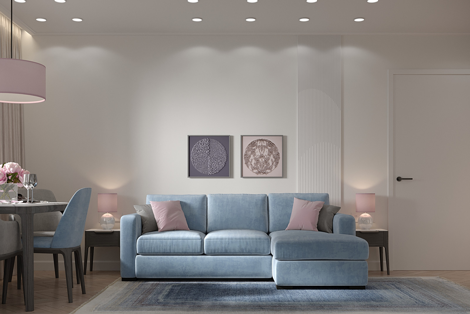 Обложка проекта: Квартира 70 м2 для семьи с ребенком