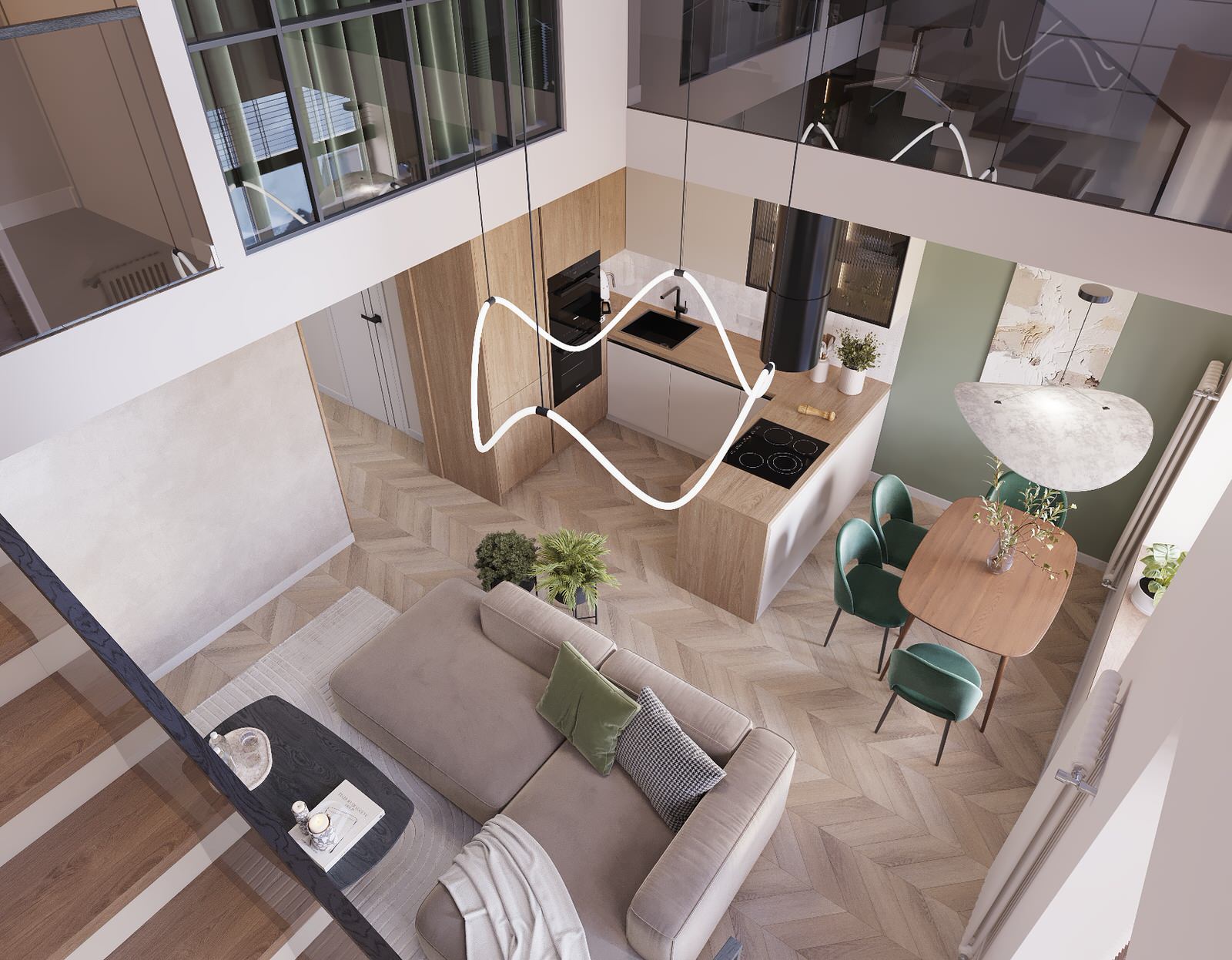 ЖК "Парк Апрель" 132 м2  Московская обл.