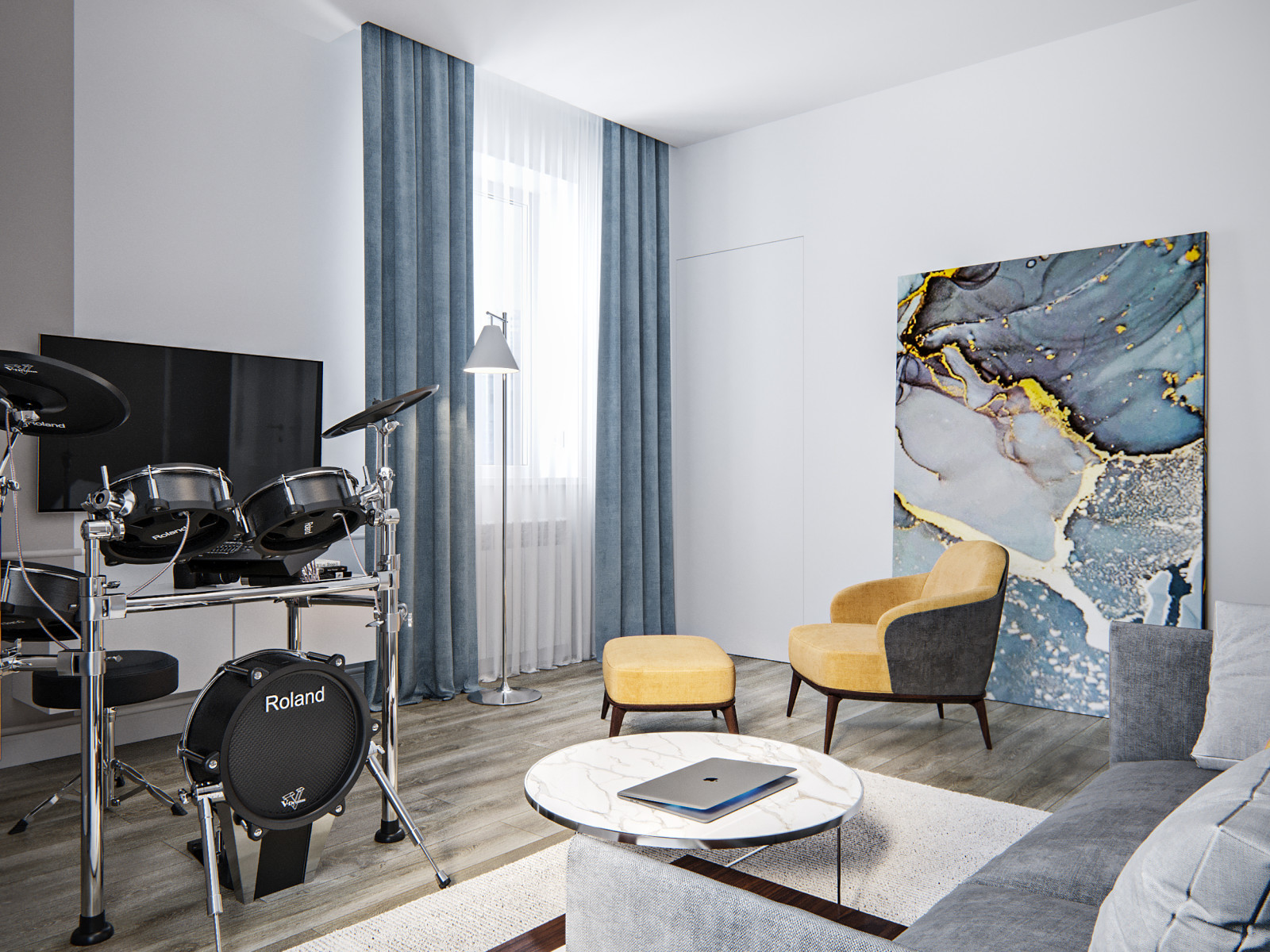 Квартира для молодой семьи творческой профессии