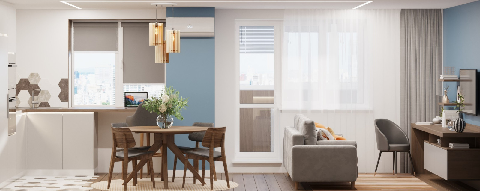 Квартира-студия на Ньютона