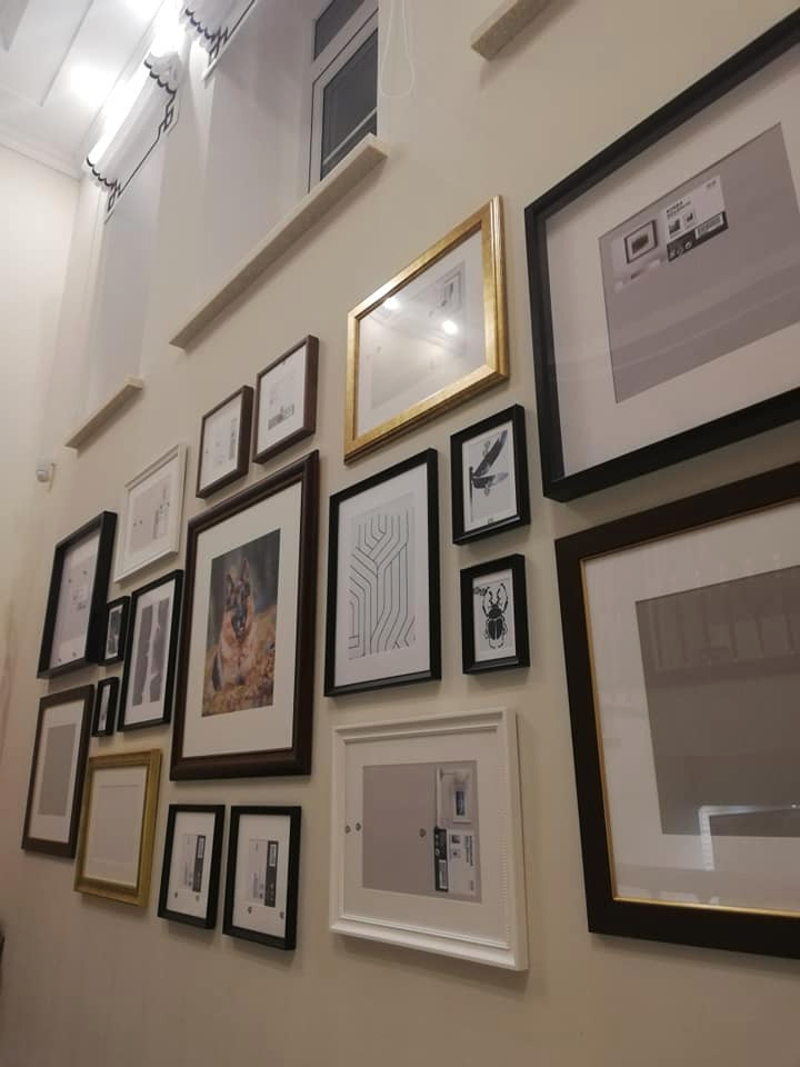 Дом в стиле американская классика, неоклассика. Фото в процессе