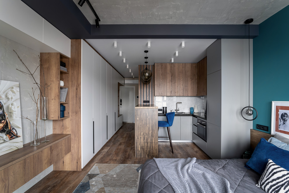 Реализованный дизайн проект квартиры ЖК "Академический"