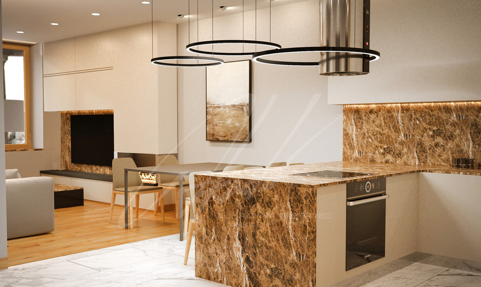 Обложка проекта: Дизайн интерьера трехкомнатной квартиры