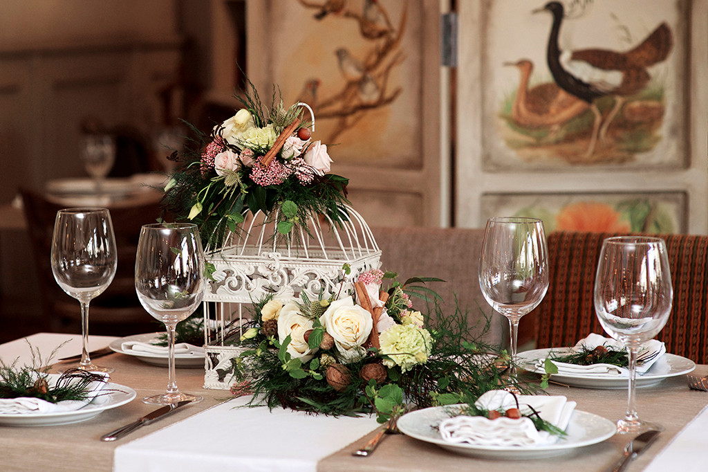 Лесная сервировка / Forest table-set