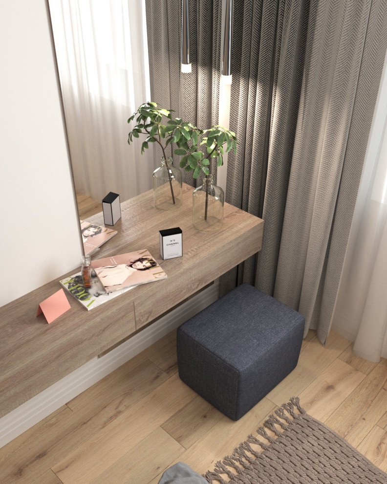 Спальня с фреской