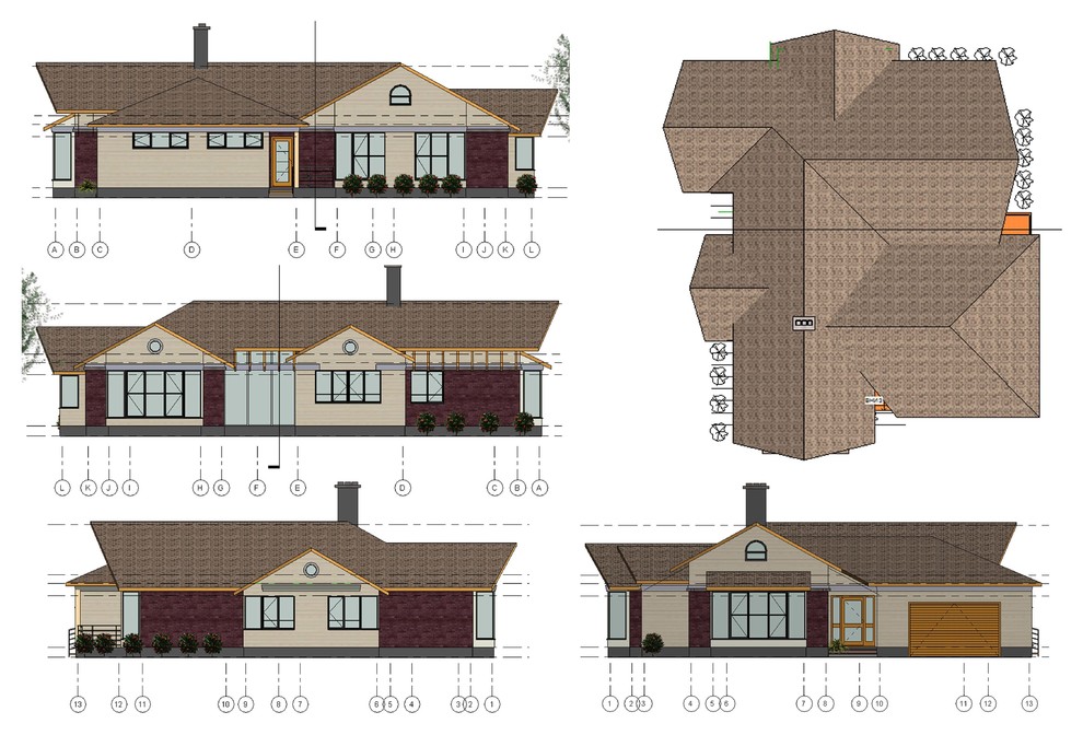 архитектура, частные дома