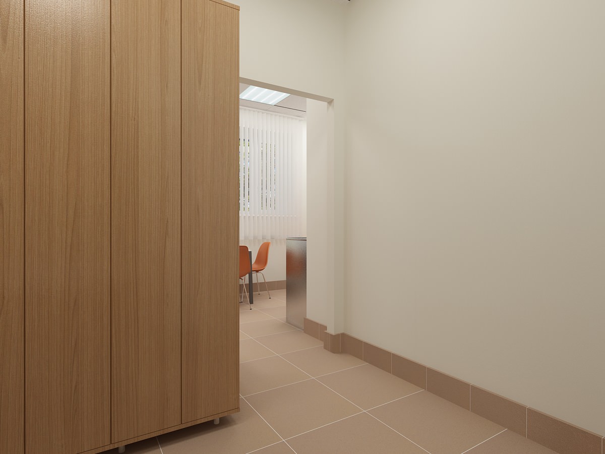 Дизайн-проект отделения ПАО Сбербанка Омская обл. р-н Нижняя Омка