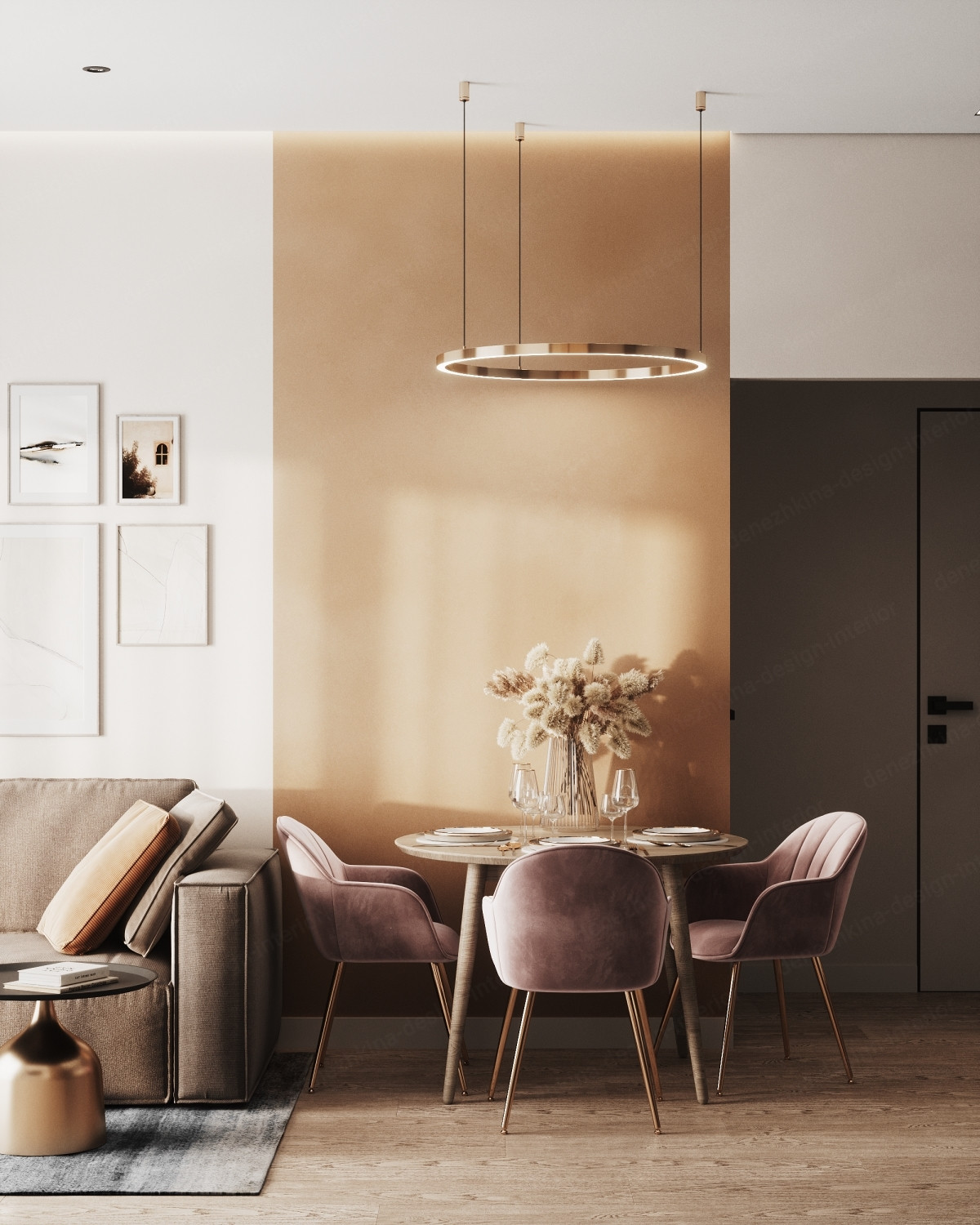 Дизайн проект 3 комнатной квартиры — ул. Руставели