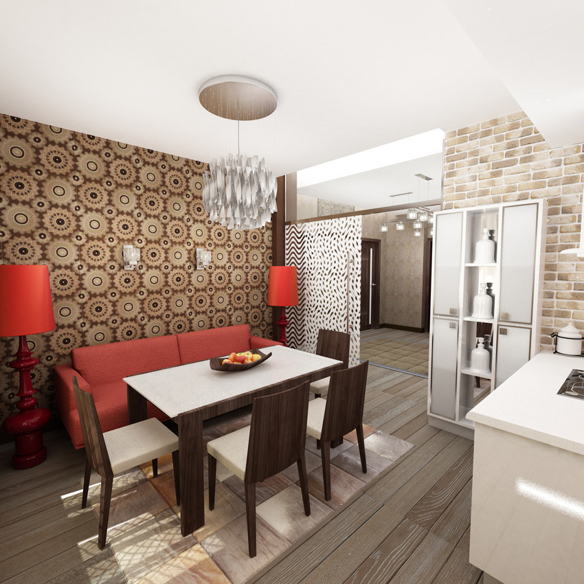 Обложка проекта: Городская квартира "Принт-модерн"