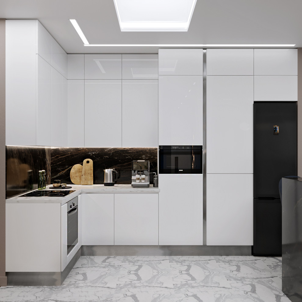 Дизайн проект для квартиры с 3-ех метровым потолком