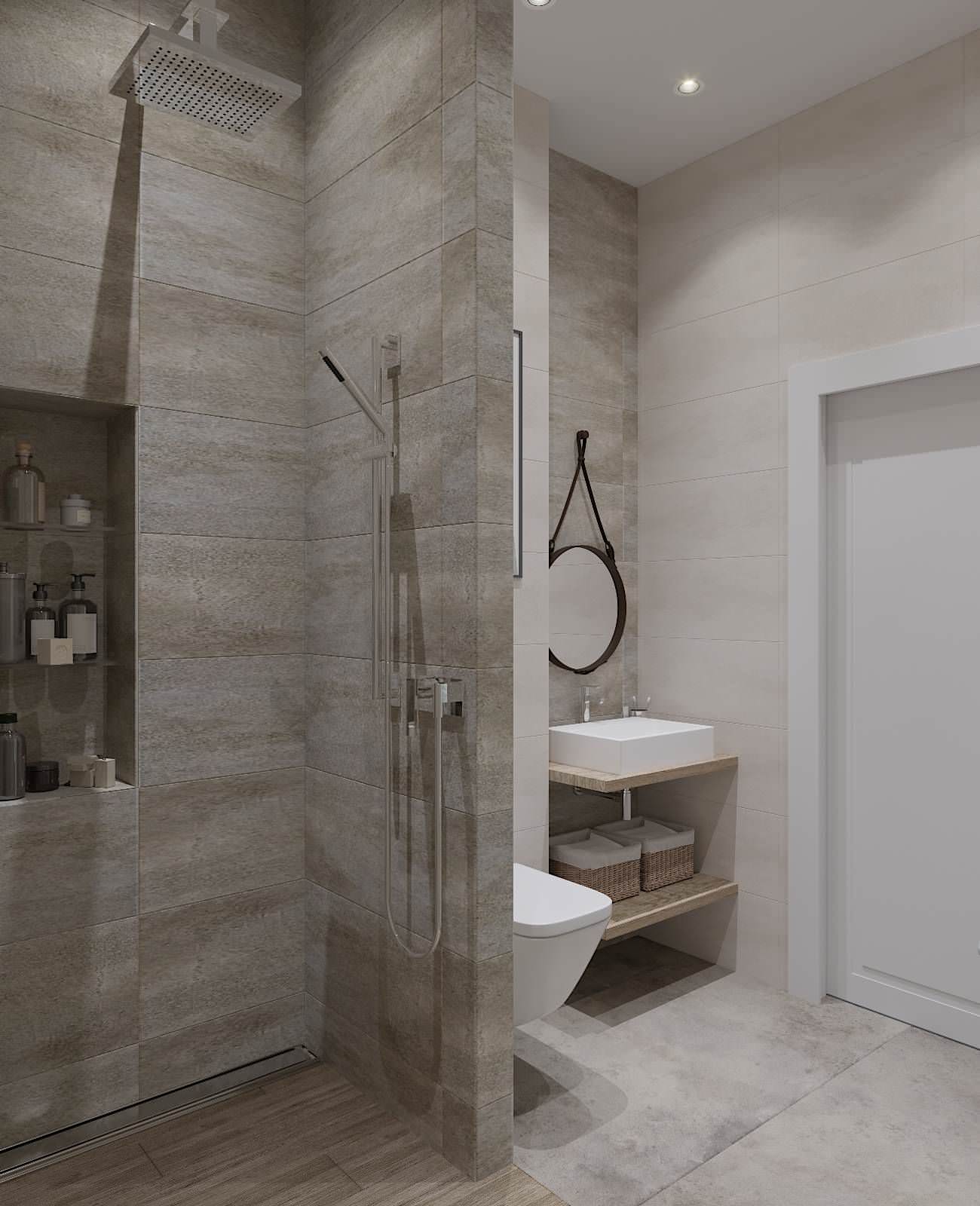 Гостевой СанУзел "Минимализм"