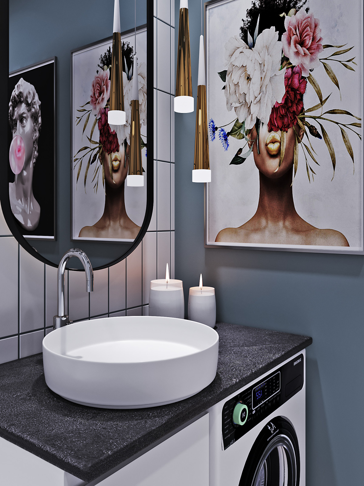 Дизайн-проект квартиры в ЖК Hьютон