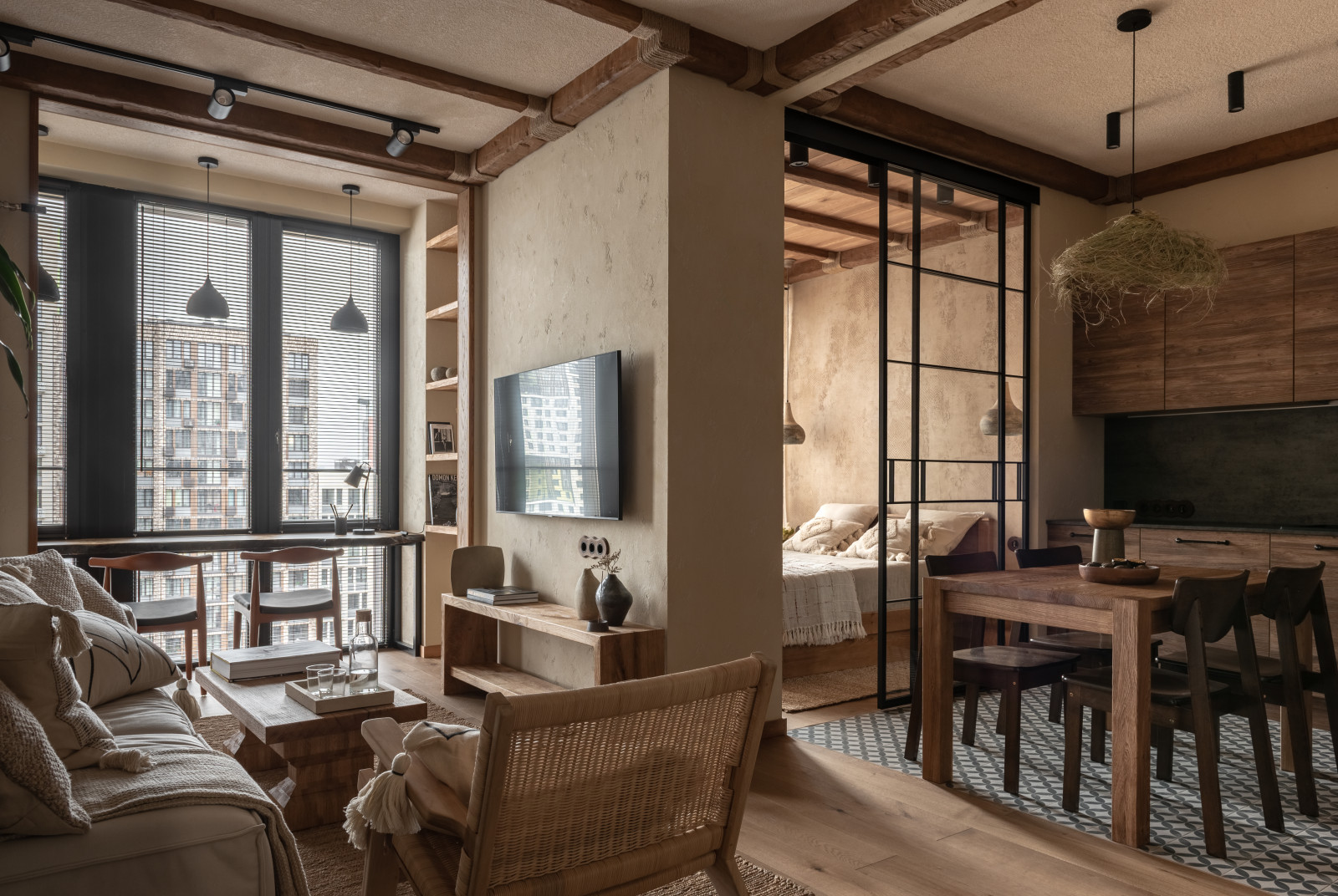 Квартира в тропическом стиле