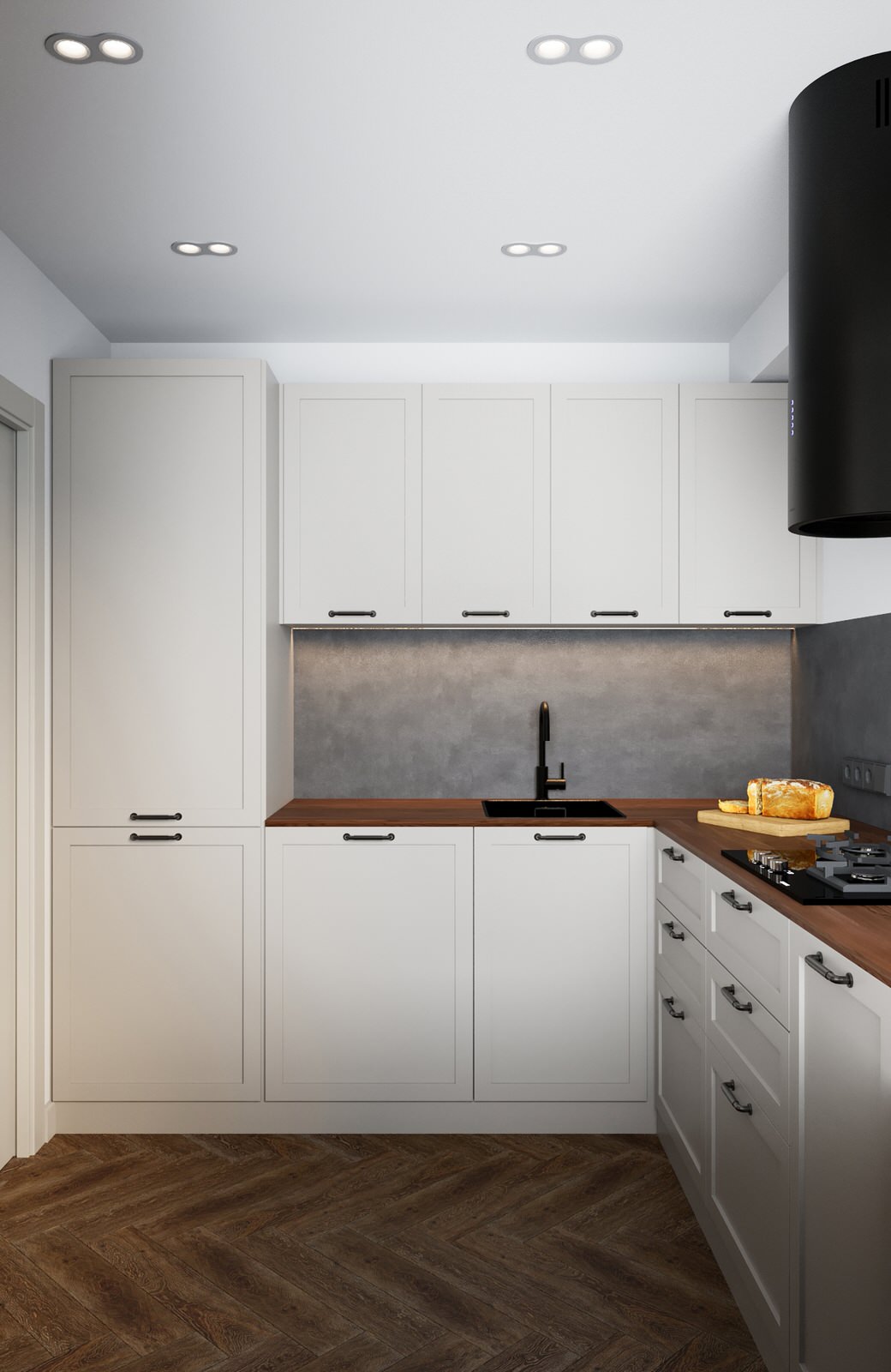 Уютная перепланировка 3-х комнатной хрущевки