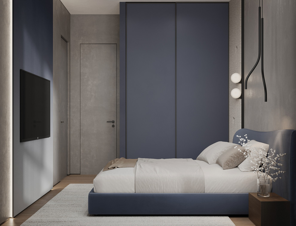 Брутальный интерьер квартиры 85 кв.м. в Москве. Проект