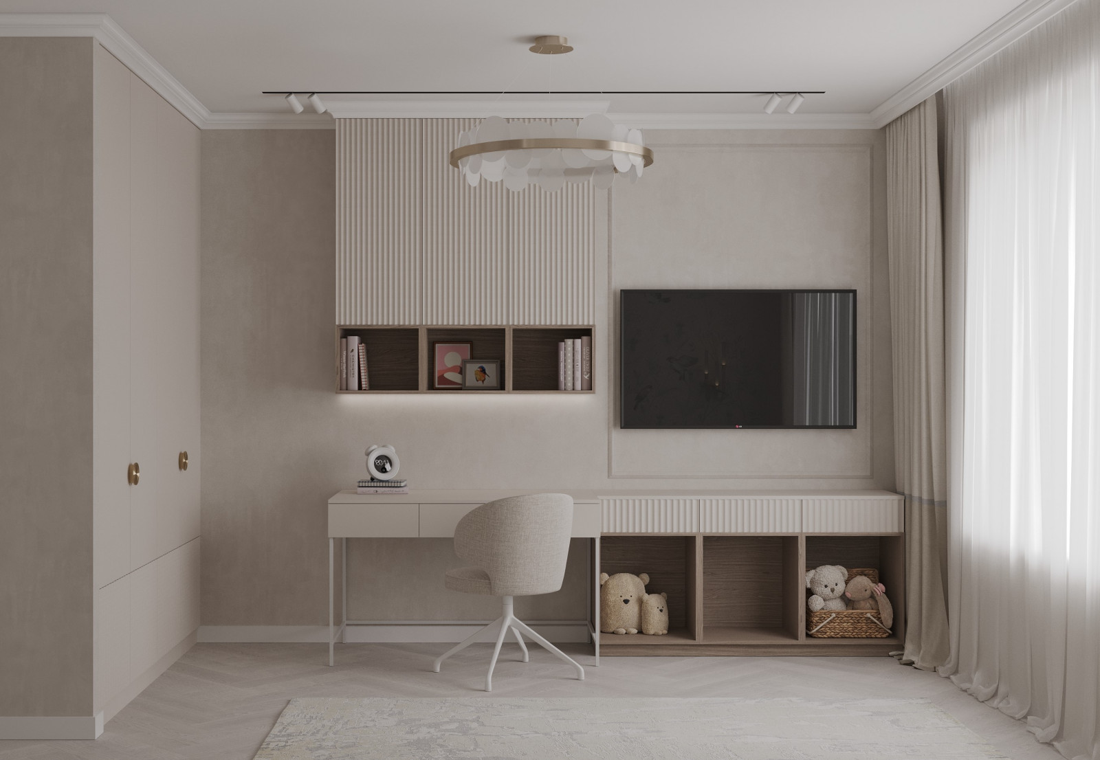 Дизайн квартиры в светлых оттенках